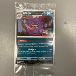 Gengar 050/088 Reverse Holo Perfect Order GAME STOP PROMO SEALED! - Image 1