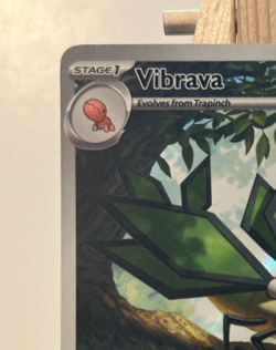 Vibrava Illustration Rare 206/191 SV08 Pokemon TCG Surging Sparks Card NM - Image 2