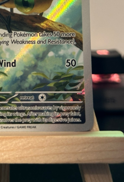 Vibrava Illustration Rare 206/191 SV08 Pokemon TCG Surging Sparks Card NM - Image 4