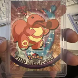 Topps Chrome Pokemon Lickitung #108 2000 Holo Card NM - Image 1