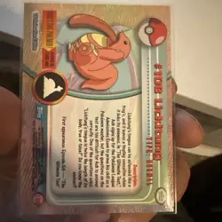 Topps Chrome Pokemon Lickitung #108 2000 Holo Card NM - Image 2