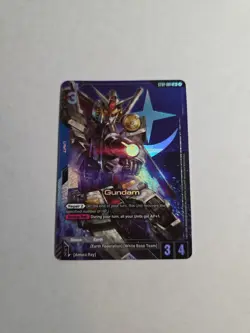 Gundam Card Game Tcg Alternate Art LR+ RX-78-2 ST01-001 Card - Image 2