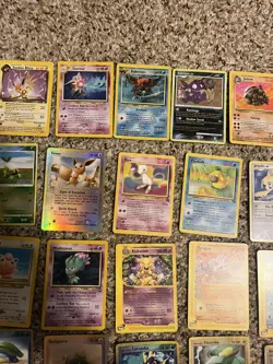 Pokemon TCG Vintage WOTC Base Set Fossil Jungle Holos Card Lot 41! - Image 5