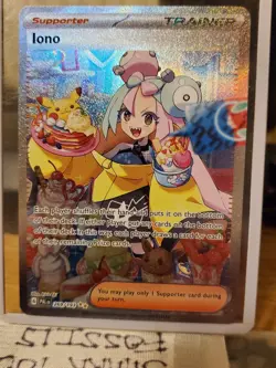 Iono 269/193 SV02: Paldea Evolved Special Illustration Rare Pokemon Card - Image 1
