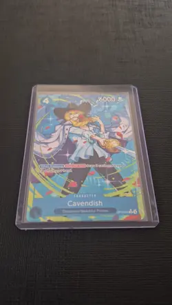 One Piece TCG Cavendish OP10-045 Parallel Royal Blood English NM Card - Image 1