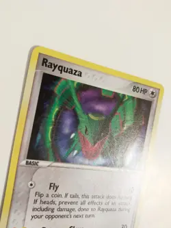 Pokemon TCG Rayquaza Holo Rare Card 3/17 Pop Series 1 Promos Nice! - Image 2