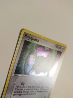 Pokemon TCG Rayquaza Holo Rare Card 3/17 Pop Series 1 Promos Nice! - Image 3