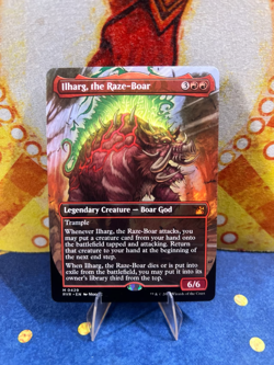 Ilharg, the Raze-Boar (Anime Borderless) Ravnica Remastered Regular - Image 1