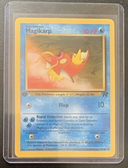 Dark Magikarp #47 Team Rocket 1st Edition Pokemon Card WOTC - Image 3