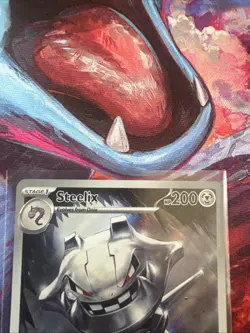 Pokemon TCG Steelix Mega Evolutions Holo Rare Card 150/132 - Image 2