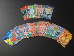 1999 Topps Pokemon TV Animation Series 1 & 2 Lot x72 All Blue Logo Set Builder - Image 1