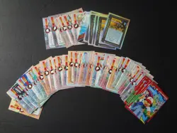 1999 Topps Pokemon TV Animation Series 1 & 2 Lot x72 All Blue Logo Set Builder - Image 2