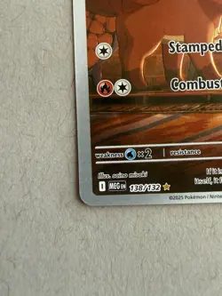 Vulpix 138/132 IR Mega Evolutions 2025 Pokemon TCG English See Description - Image 4