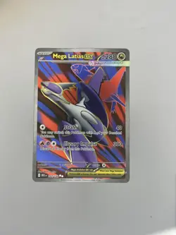 Pokemon Mega Latias ex 163/132 Me01: Mega Evolution Ultra Rare Holo NEAR MINT - Image 1