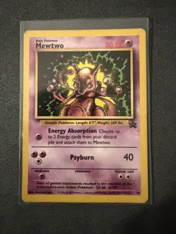 Mewtwo #14 Black Star Promo (2000) Pokemon WOTC TCG - MP Condition - Image 2