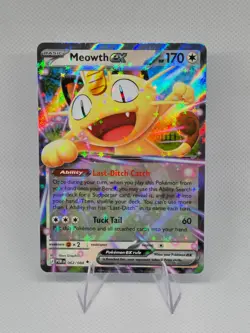Me03: Perfect Order Pokemon TCG Meowth EX #POR 062/088 English Near Mint - Image 1