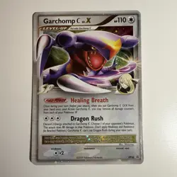NM GARCHOMP C LV.X DP46 BLACK STAR PROMO HOLO POKEMON 2009 - Image 1