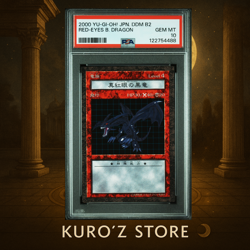 PSA10 Yu-Gi-Oh! Red-Eyes Black Dragon DDM B2 Dungeon Dice Monsters 2000 - Image 1