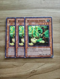 Yu-Gi-Oh! - Woodland Sprite 3X - Complete Playset - Image 1