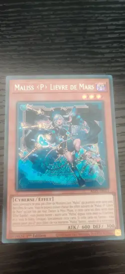 Yu-gi-oh Maliss P Lievre De Mars ALIN-FR023 Secret Rare - Image 1