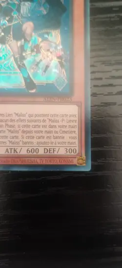 Yu-gi-oh Maliss P Lievre De Mars ALIN-FR023 Secret Rare - Image 4