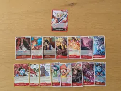 One Piece TCG – OP12 Base Set (107 Cards). C, UN, R & Don. NM English - Image 3