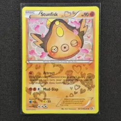 Stunfisk - RC12/RC25 - Holo - Legendary Treasures - Pokemon Card - LP - Image 1