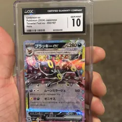 Pokemon TCG Graded Card Lot Japanese English Leafeon ex Umbreon ex Jolteon Holo - Image 5