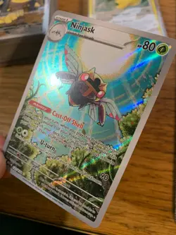 NM! Ninjask (137/132) Mega Evolutions Illustration Rare Pokemon Card! FREE P&P! - Image 4