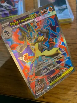 NM! Mega Lucario ex (160/132) Mega Evolutions Full Art Pokemon Card! FREE P&P! - Image 3