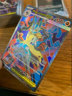 NM! Mega Lucario ex (160/132) Mega Evolutions Full Art Pokemon Card! FREE P&P! - Image 4