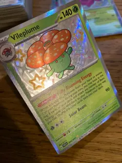 NM! Vileplume (094/091) Paldean Fates Baby Shiny Rare Pokemon Card! FREE P&P! - Image 3