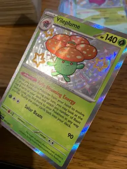 NM! Vileplume (094/091) Paldean Fates Baby Shiny Rare Pokemon Card! FREE P&P! - Image 4