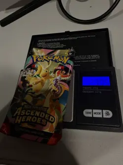 Pokemon Ascended Heroes Heavy Booster Pack 23.05g (Poss God Pack) - Image 1