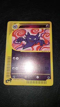Carte Pokemon EXPEDITION - #80/165 Haunter - Reverse Holo - ENG - - Image 1