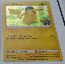 Lot carte Pokemon Pikachu holo ⭐ Pokemon GO + McDonald's collection TCG - Image 5