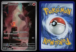 Charmander 168/165 151 MEW Illustration Rare Pokemon LP - Image 3