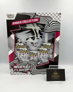 Pokemon TCG Scarlet & Violet White Flare Binder Collection Sealed - Image 1