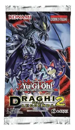 Yu-Gi-Oh! Draghi della Leggenda 2 DRL2 1a Edizione Busta 5 Carte (IT) - Image 1