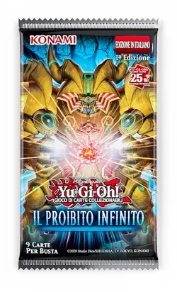 Yu-Gi-Oh! Il Proibito Infinito 1a edizione busta 9 carte (IT) - Image 1
