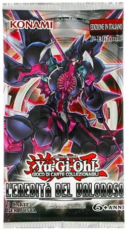 Yu-Gi-Oh! L'Eredita' del Valoroso LVAL 1a Edizione Busta 9 Carte (IT) - Image 1