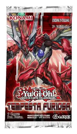 Yu-Gi-Oh! Tempesta Furiosa RATE 1a edizione Busta 9 Carte (IT) - Image 1