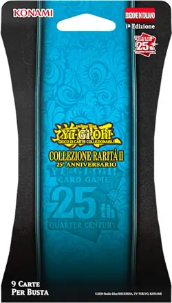 Yu-Gi-Oh! Collezione Rarita' 25th Anniversario II RA02 1a Edizione Busta 9 Ca... - Image 1