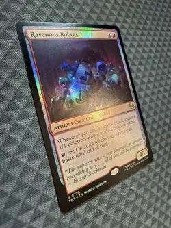 MTG Ravenous Robots #0106 Foil Rare Teenage Mutant Ninja Turtles (TMT) - Image 2