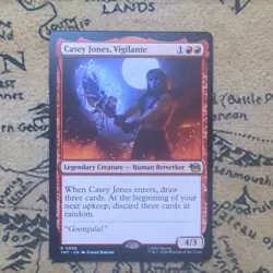 Casey Jones, Vigilante - 0088 - R - Non-Foil - TMNT - MTG - NM/M - Image 1