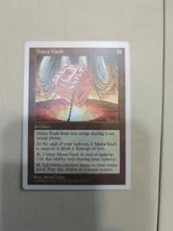 X1 MTG Mana Vault - 5th Edition - NM Never Played - Image 1