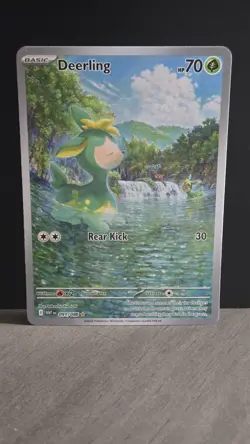 Pokemon Deerling White Flare 091/086 English Illustration Rare 2025 NM/M - Image 1