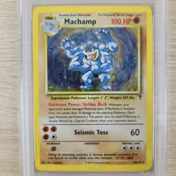 PSA 9 Machamp 15/110 Legendary Collection Holo Foil 2002 Nintendo Pokemon Card - Image 4