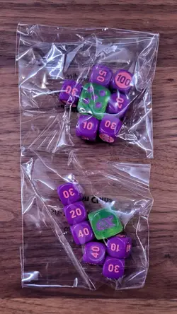Pokemon - x2 packs of dice - Image 1