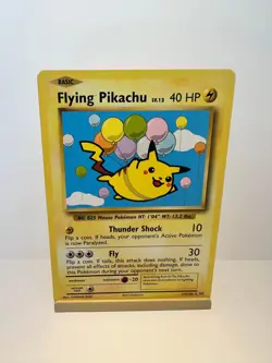 Flying Pikachu 110/108 Secret Rare Evolutions Pokemon Moderately Played - Image 1